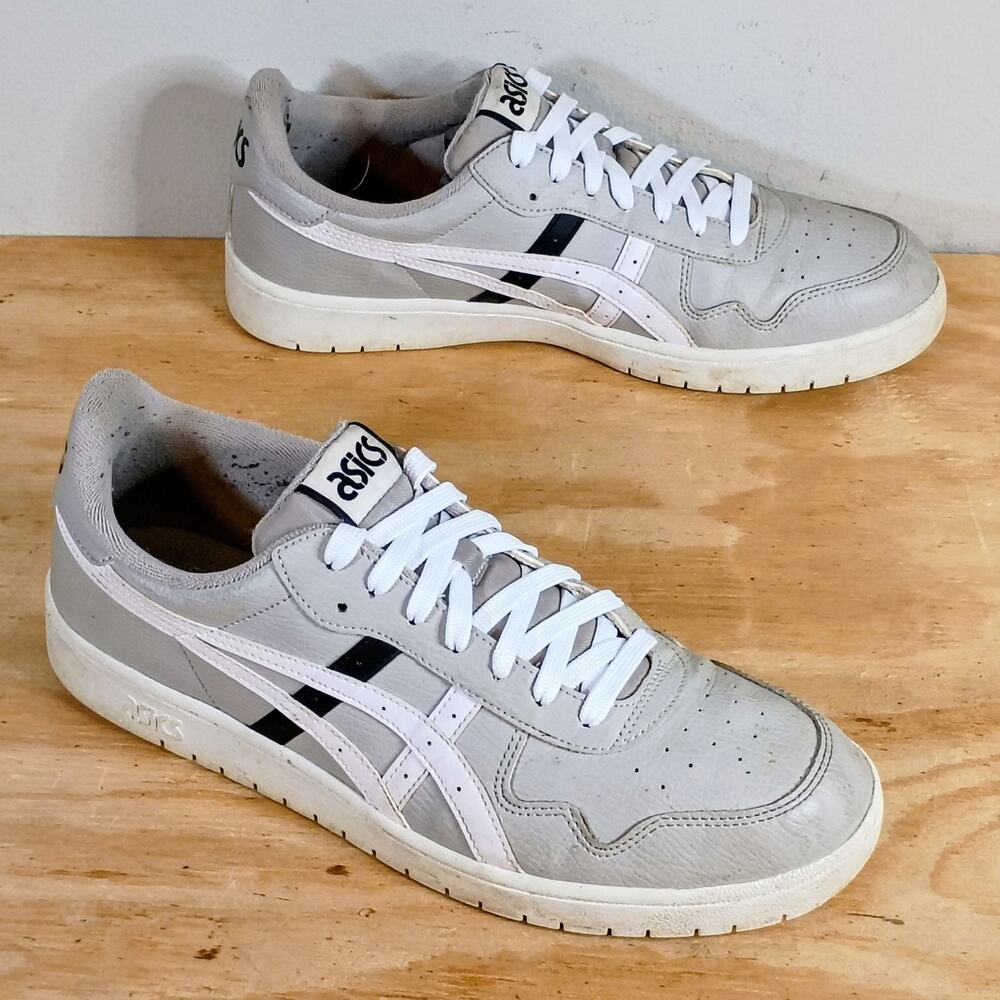 ASICS Japan S Mens Size 12 Sneakers Grey Black White Low Top Shoes 1201A173